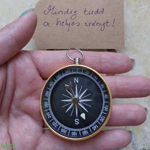 Iránytű díszdobozban- Mindig tudd a helyes irányt - esküvő - emlék & ajándék - doboz - Meska.hu