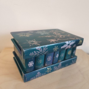 Puzzle doboz/ titkos doboz - Elza- Jégvarázs- Frozen-M méret - Meska.hu