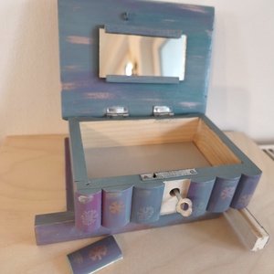 Puzzle doboz/ titkos doboz - Elza- Jégvarázs- Frozen-M méret - ékszer - ékszertartó - ékszerdoboz - Meska.hu