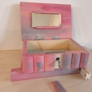 Puzzle doboz/ titkos doboz - Elza- Jégvarázs- Frozen-M méret - Meska.hu