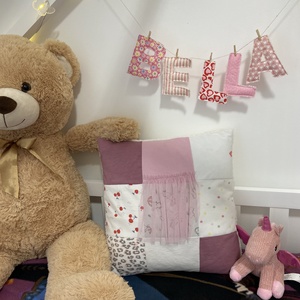  Emlékpárna babaruhából , keepsake pillow.  - otthon & életmód - babaszoba, gyerekszoba - gyerek díszpárna - Meska.hu