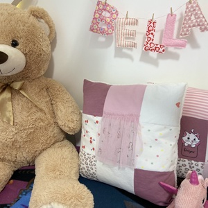  Emlékpárna babaruhából , keepsake pillow. , Otthon & Életmód, Babaszoba, gyerekszoba, Gyerek díszpárna, Varrás, MESKA