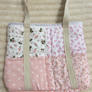  shopper táska, saját, vagy gyerek ruhából, patchwork , Táska & Tok, Bevásárlás & Shopper táska, Shopper, textiltáska, szatyor, Varrás, MESKA