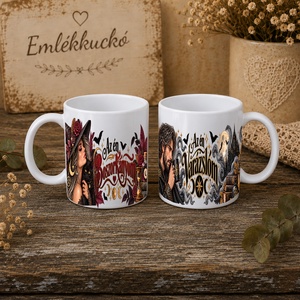 Páros Halloween bögre szett � Boszorkány / Varázsló - Meska.hu