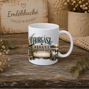 Személyre szabható horgász bögre � Horgász legenda - Meska.hu