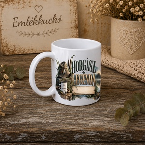 Személyre szabható horgász bögre � Horgász legenda - otthon & életmód - konyhafelszerelés, tálalás - tálalás - bögre & csésze - Meska.hu