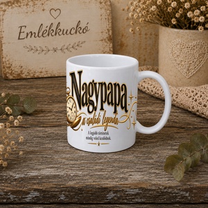 Ajándékbögre nagypapának � szeretettel - Meska.hu