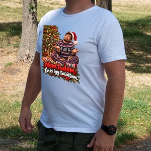 Én is így találtam � vicces férfi karácsonyi póló, humoros ünnepi ajándék - ruha & divat - férfi ruha - póló - Meska.hu