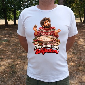 Nem ettem meg. Selejteztem � vicces férfi karácsonyi póló, humoros ajándék - Meska.hu