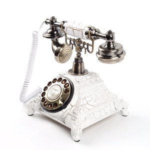 Vintage Fehér Telefonos Vendégkönyv bérlés, Esküvő, Emlék & Ajándék, Vendégkönyv, , MESKA