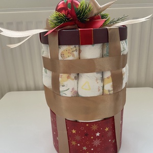 Karácsonyi pelenkacsomag/pelenkatorta 02 - szépségápolás - pelenka & babaápolás - pelenka - Meska.hu Karácsonyi pelenkacsomag/pelenkatorta 02 - szépségápolás - pelenka & babaápolás - pelenka - Meska.hu