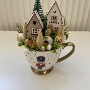 Karácsonyi bögre dísz 04 - Meska.hu