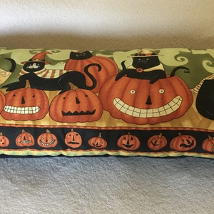 AKCIÓÓÓ! HALLOWEEN  Díszpárna  DESIGNER anyagból    - halloweeni dekoráció - halloweeni dekoráció - Meska.hu