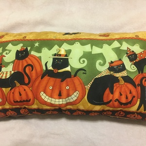 Helloween mintás díszpárna - Meska.hu