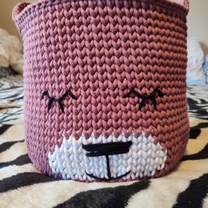 Maci kosár  - baba - mama - baba játékok - játszószőnyeg - Meska.hu