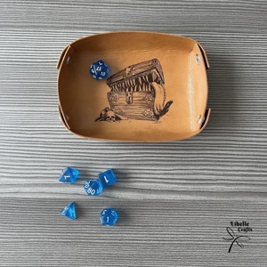 Mimic-es kockadobó tálca - játék & sport - szerepjáték - Meska.hu