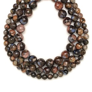 Que sera hatszög fazettált golyó 8-9mm  ékszerkészítő alapanyag (füzér), Kellékek & szerszámok, Ásvány alapanyag, Ásványfüzér, , MESKA