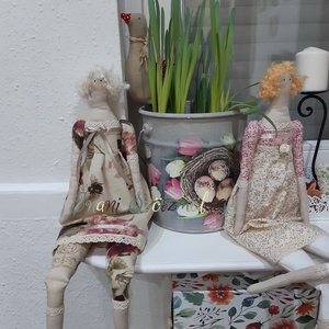 Baba, textil baba,Tilda baba  - otthon & életmód - dekoráció - dísztárgy - Meska.hu