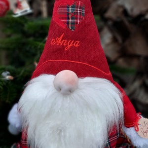 Enani óriás manó,karácsonyi manó, textil manó,  - karácsony - mikulás - mikulás ajándékok - Meska.hu