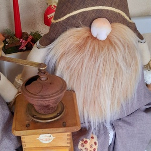 Enani manó ,óriás kávé manó, textil manó,  - otthon & életmód - konyhafelszerelés, tálalás - Meska.hu