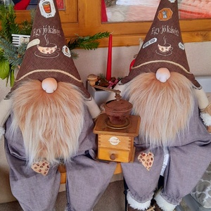 Enani manó ,óriás kávé manó, textil manó,  - otthon & életmód - konyhafelszerelés, tálalás - Meska.hu