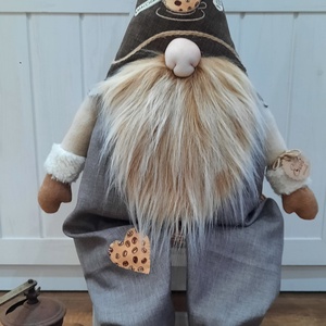 Enani manó ,óriás kávé manó, textil manó,  - otthon & életmód - konyhafelszerelés, tálalás - Meska.hu