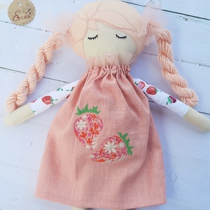 Baba,Textil baba, Játékbaba, Rongybaba, Szederke kézműves baba - játék & sport - baba & babaház - baba - Meska.hu