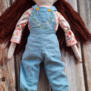 Baba,Textil baba, KÉSZLETRŐL!Enani Bori baba váltóruhával, 65cm-es XL-es Játékbaba, Rongybaba, Hajas baba - játék & sport - baba & babaház - öltöztethető baba - Meska.hu