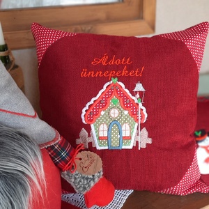 Enani óriás manó,karácsonyi manó, textil manó,  - karácsony - karácsonyi lakásdekoráció - karácsonyi manók, figurák - Meska.hu