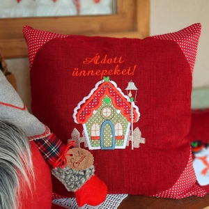 Enani óriás manó,karácsonyi manó, textil manó,  - karácsony - karácsonyi lakásdekoráció - karácsonyi manók, figurák - Meska.hu