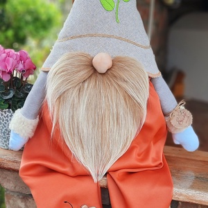 KÉSZLETEN!!Enani óriás manó, 100cm-es textil manó,  - otthon & életmód - dekoráció - manók - Meska.hu