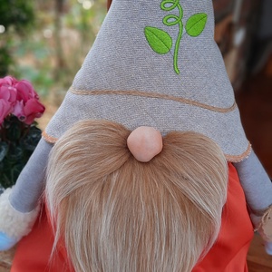 KÉSZLETEN!!Enani óriás manó, 100cm-es textil manó,  - otthon & életmód - dekoráció - manók - Meska.hu