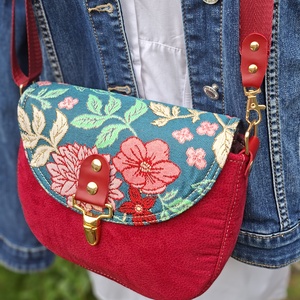 Crossbody, Enani táska, vállon átvethető kistáska. - táska & tok - kézitáska & válltáska - vállon átvethető táska - Meska.hu