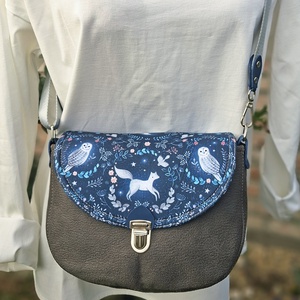Crossbody, Enani táska, vállon átvethető kistáska., Táska & Tok, Kézitáska & válltáska, Vállon átvethető táska, Varrás, MESKA
