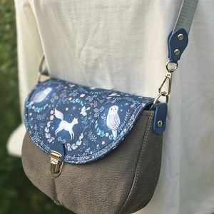 Crossbody, Enani táska, vállon átvethető kistáska. - táska & tok - kézitáska & válltáska - vállon átvethető táska - Meska.hu