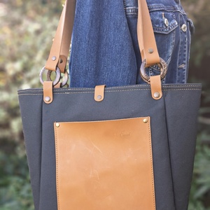 Táska.Enani shopper - táska & tok - kézitáska & válltáska - vállon átvethető táska - Meska.hu