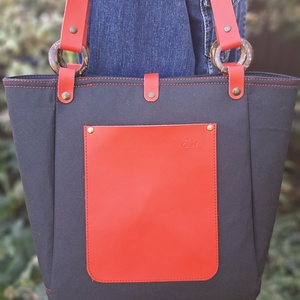 Táska.Enani shopper - táska & tok - kézitáska & válltáska - vállon átvethető táska - Meska.hu