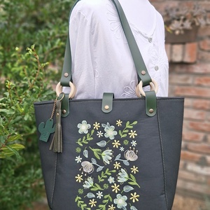 Táska.Enani shopper, Táska & Tok, Kézitáska & válltáska, Vállon átvethető táska, Varrás, MESKA