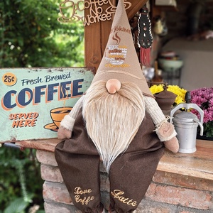 Enani manó ,óriás kávé manó, textil manó,  - otthon & életmód - dekoráció - manók - Meska.hu