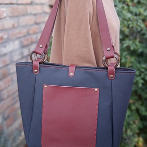 Táska.Enani shopper - táska & tok - kézitáska & válltáska - vállon átvethető táska - Meska.hu