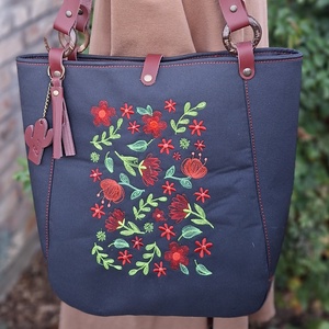 Táska.Enani shopper - táska & tok - kézitáska & válltáska - vállon átvethető táska - Meska.hu