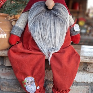 Enani manó ,advent váró óriás manó - otthon & életmód - dekoráció - manók - Meska.hu