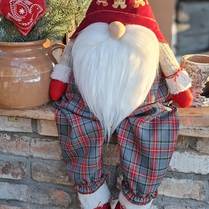 Enani manó ,advent váró óriás manó - otthon & életmód - dekoráció - manók - Meska.hu