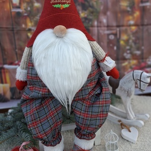 Enani manó ,advent váró óriás manó - otthon & életmód - dekoráció - manók - Meska.hu