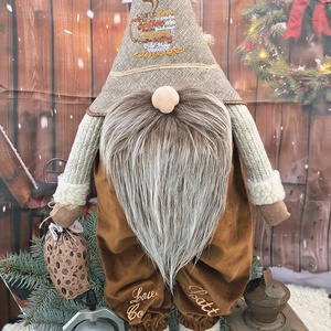 Enani manó ,óriás kávé manó, textil manó,  - otthon & életmód - dekoráció - manók - Meska.hu