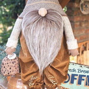 Enani manó ,óriás kávé manó, textil manó,  - otthon & életmód - dekoráció - manók - Meska.hu