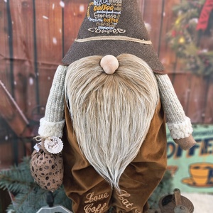 Enani manó ,óriás kávé manó, textil manó,  - Meska.hu