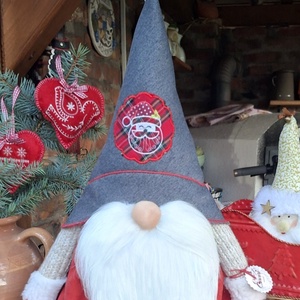 Enani manó ,advent váró óriás manó - otthon & életmód - dekoráció - manók - Meska.hu