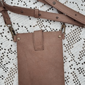 Bőr kistáska/telefontáska - táska & tok - pénztárca & más tok - telefontok - Meska.hu