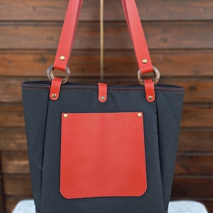 Táska.Enani shopper, nagy mméretű neszeszer, vagy laptop tartó - táska & tok - kézitáska & válltáska - vállon átvethető táska - Meska.hu